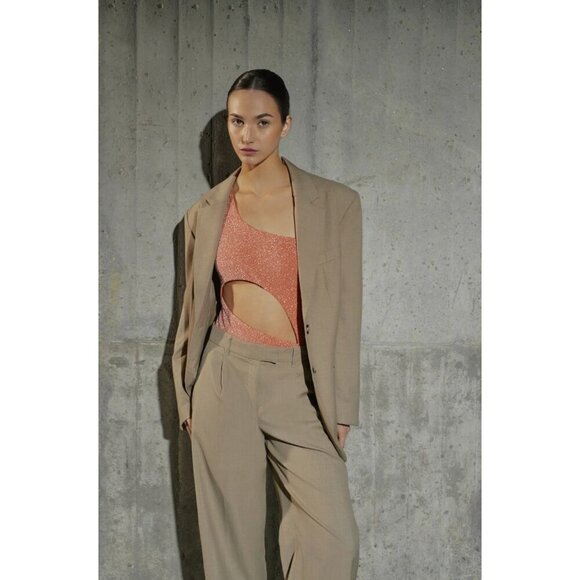 Baobab Nikka One Piece Mandarine Orange Womens Size XS - Picture 3 of 13